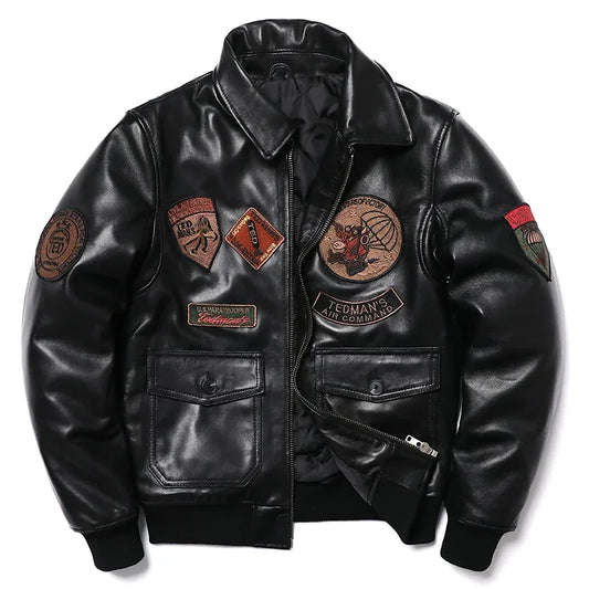SOVEREIGN HANDCRAFTED LEATHER...G1 Sheepskin Pilot Jacket™