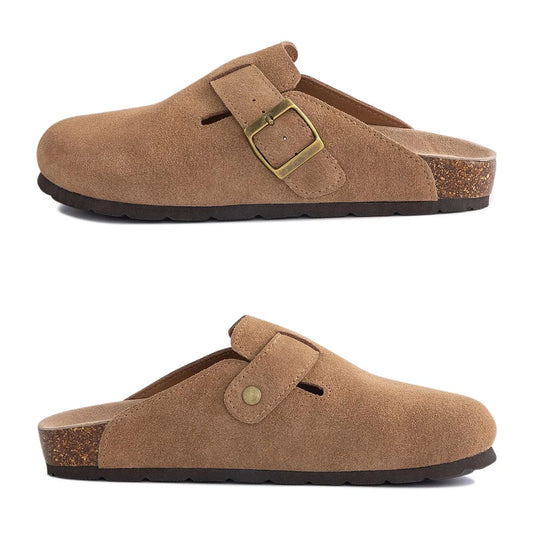 Plush Suede Comfort Clogs™